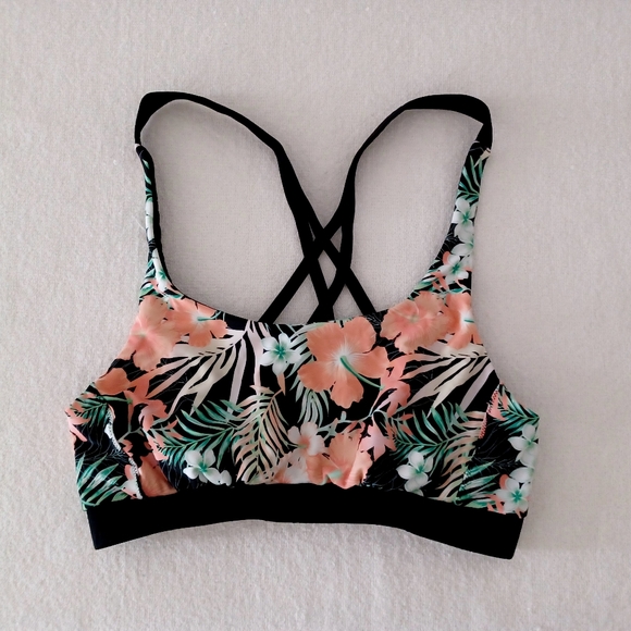 VENUS Maui Tropical Sport Bikini Top, size XS - Picture 1 of 10